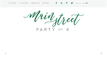 Tablet Screenshot of melissacreates.com